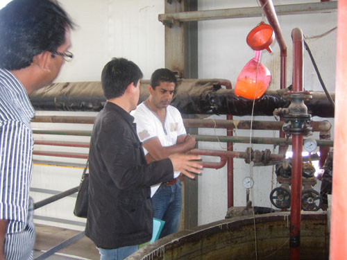explain equipments of the soybean refining plant