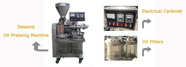 sesame oil pressing machine