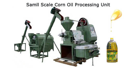 small scale corn oil processing unit