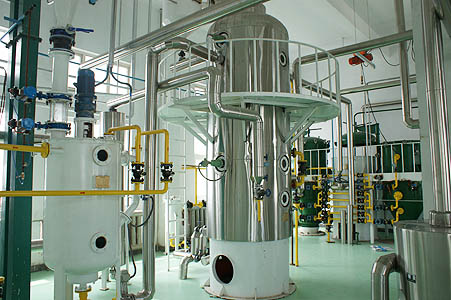 cottonseed oil processing plant