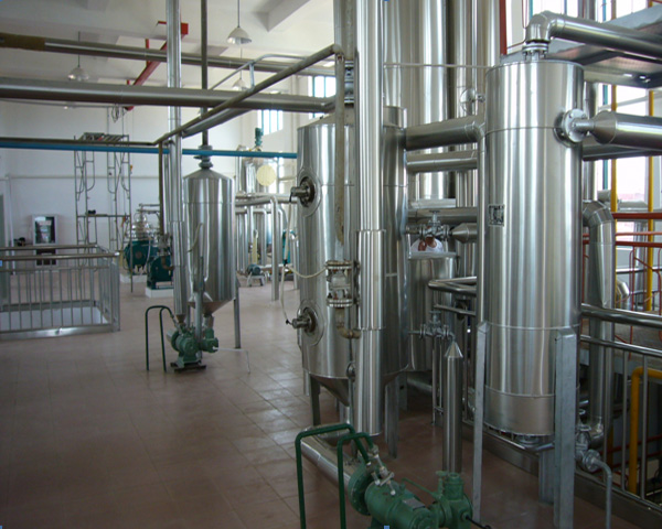 Process of Refining Plant